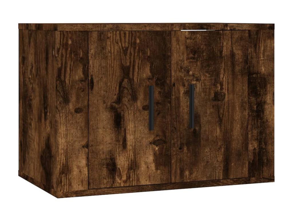 40 x 34 x 80 cm TV Stand Wood Brown