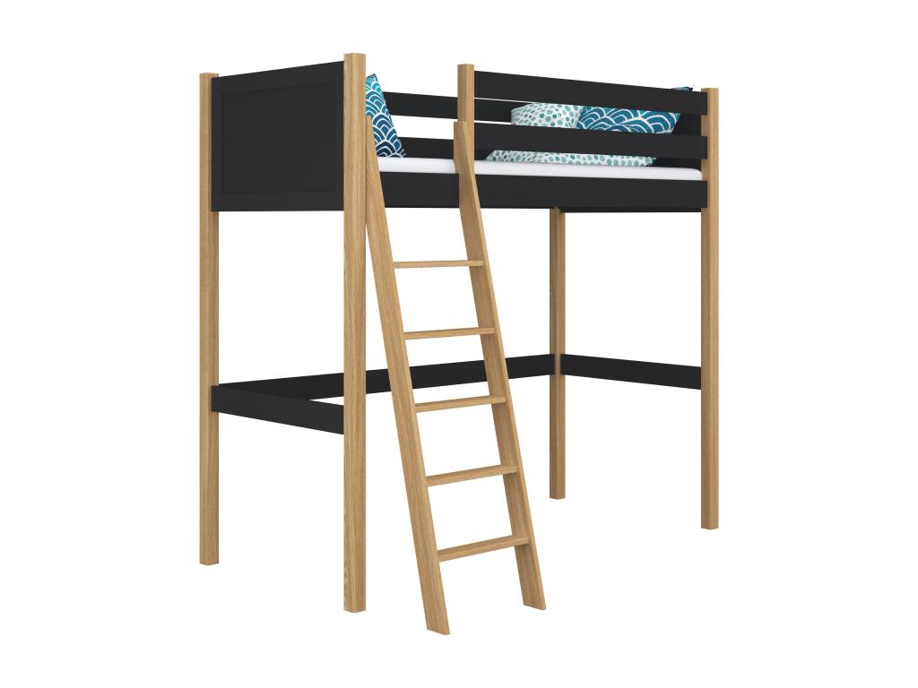 100 x 190 cm Bed Wood Brown