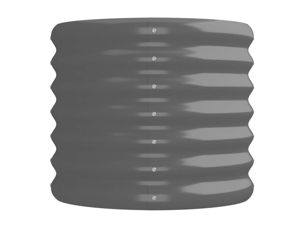 224 x 40 x 36 cm Bed Steel Gray